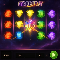 SGCasino - Starburst Slot Game - NetEnt